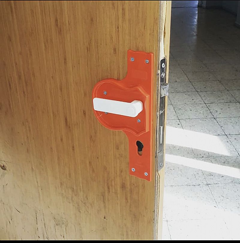 Bariyerli Krlmaz Kap Kolu